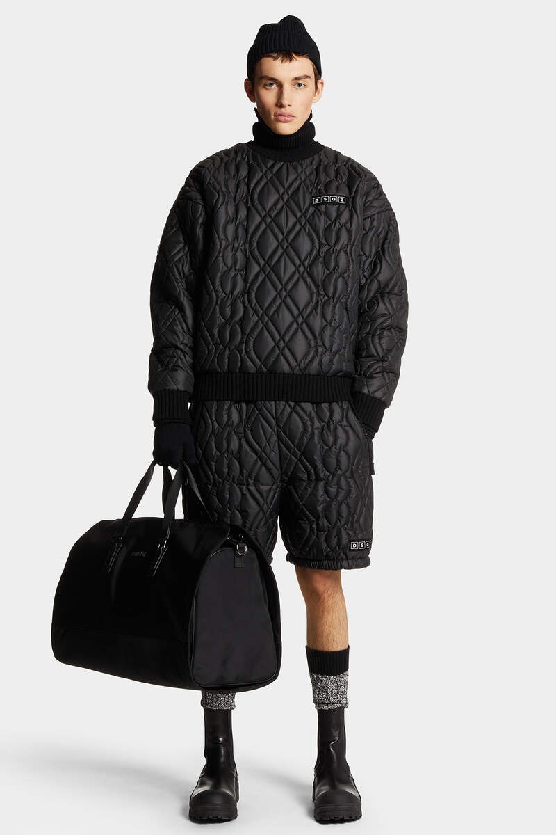 HYBRID QUILTED SWEATSHIRT - 6