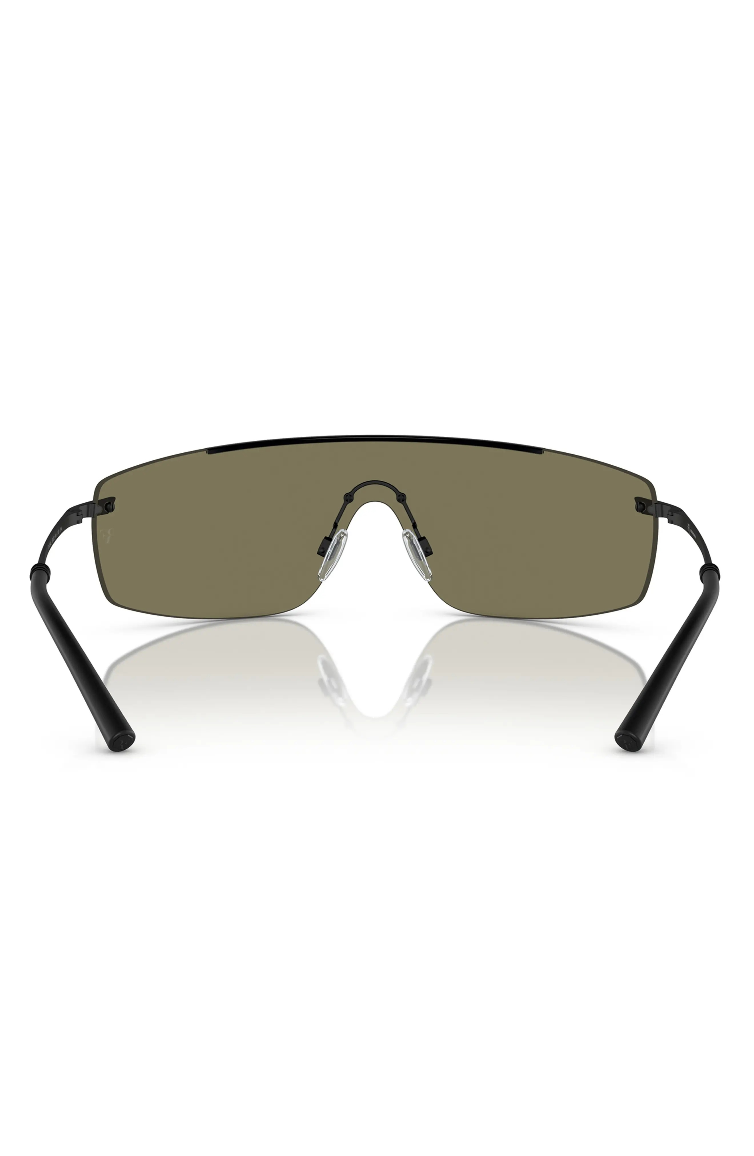 Roger Federer 138mm Rimless Shield Sunglasses - 5