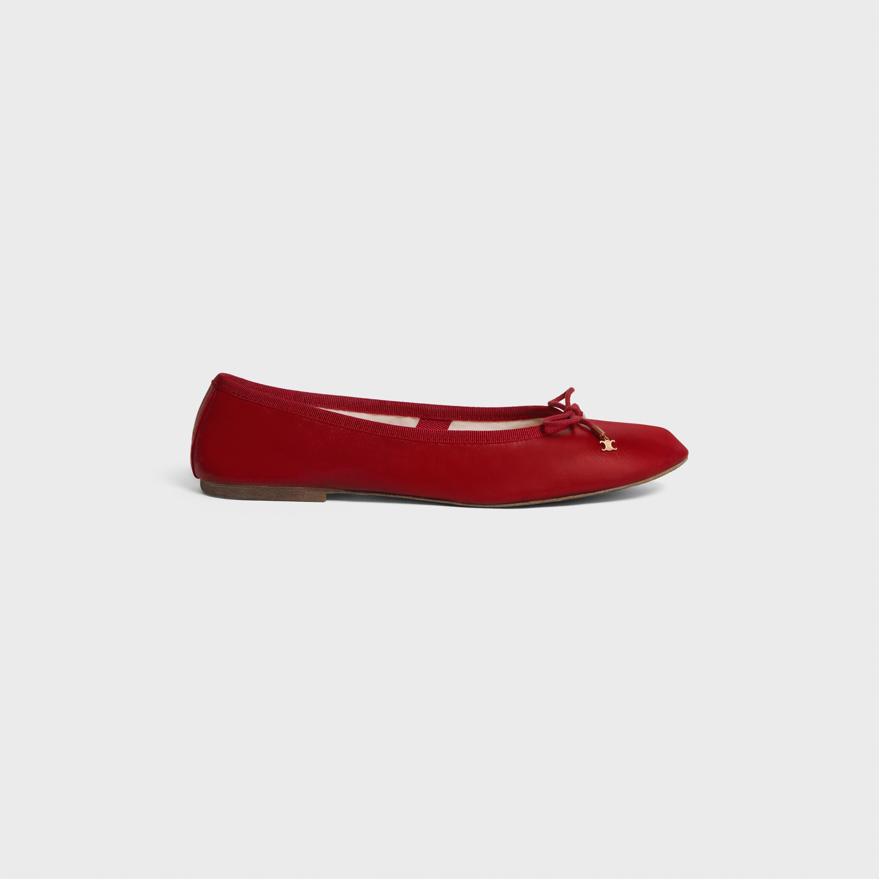 Les Ballerines Celine Ballerina with Laces in Lambskin - 1