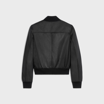 CELINE boule blouson in soft lambskin outlook