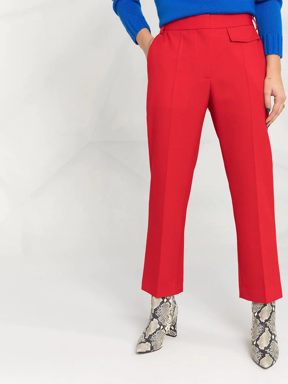 cropped tailored trousers - 3