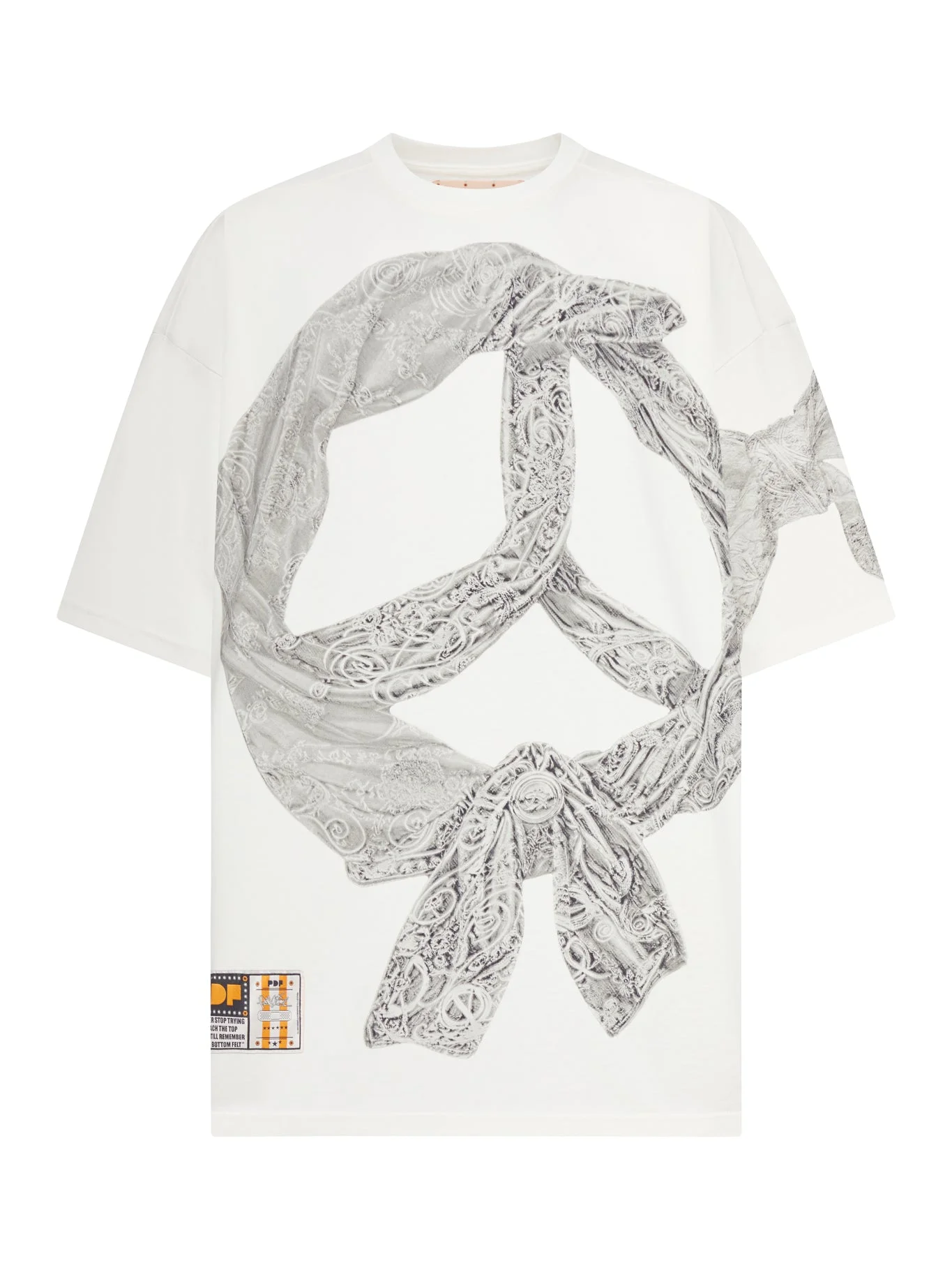 THE BOY WHITE FLAKE T-SHIRT - 1