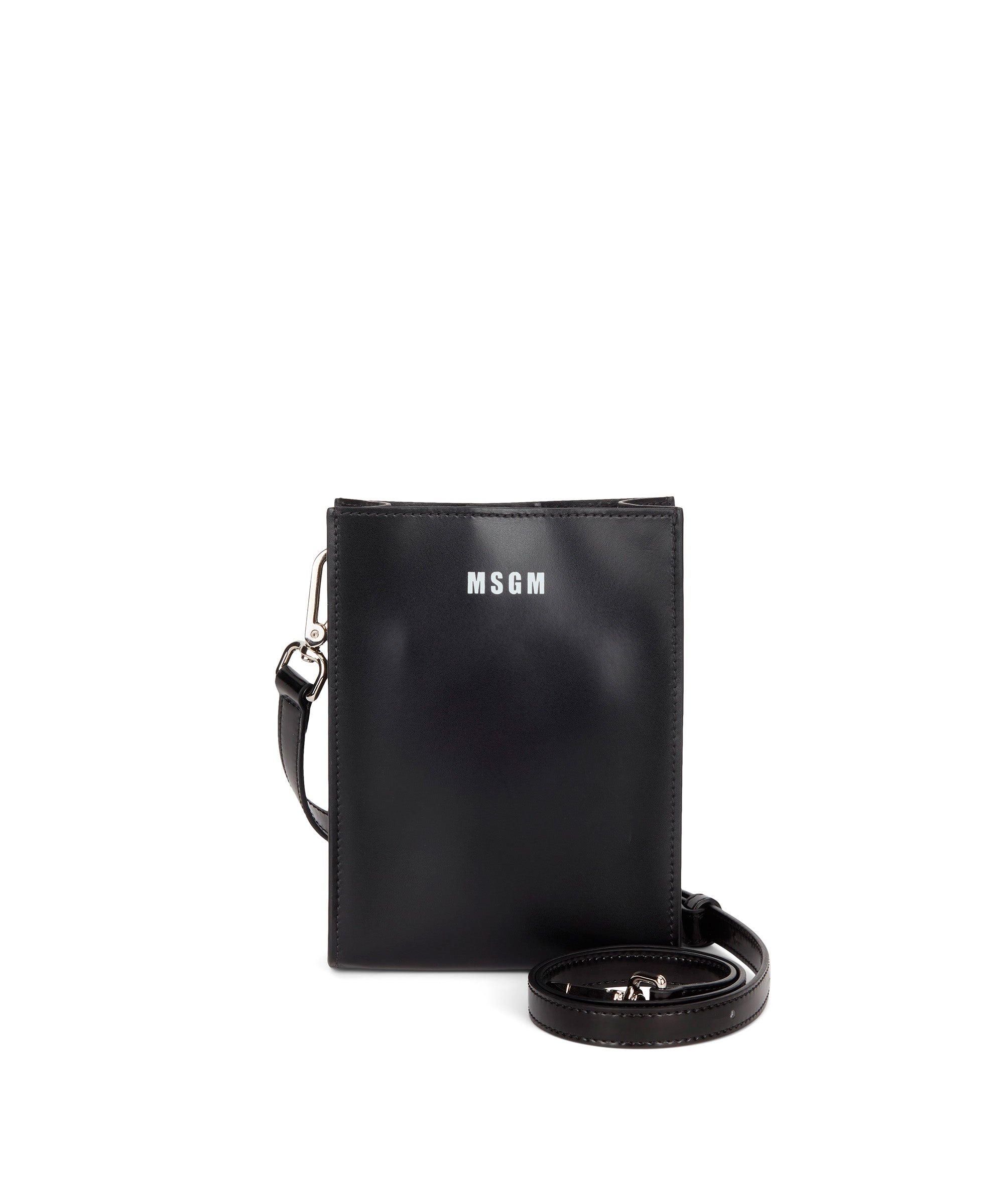 MSGM Mini tote bag with micro-logo | REVERSIBLE