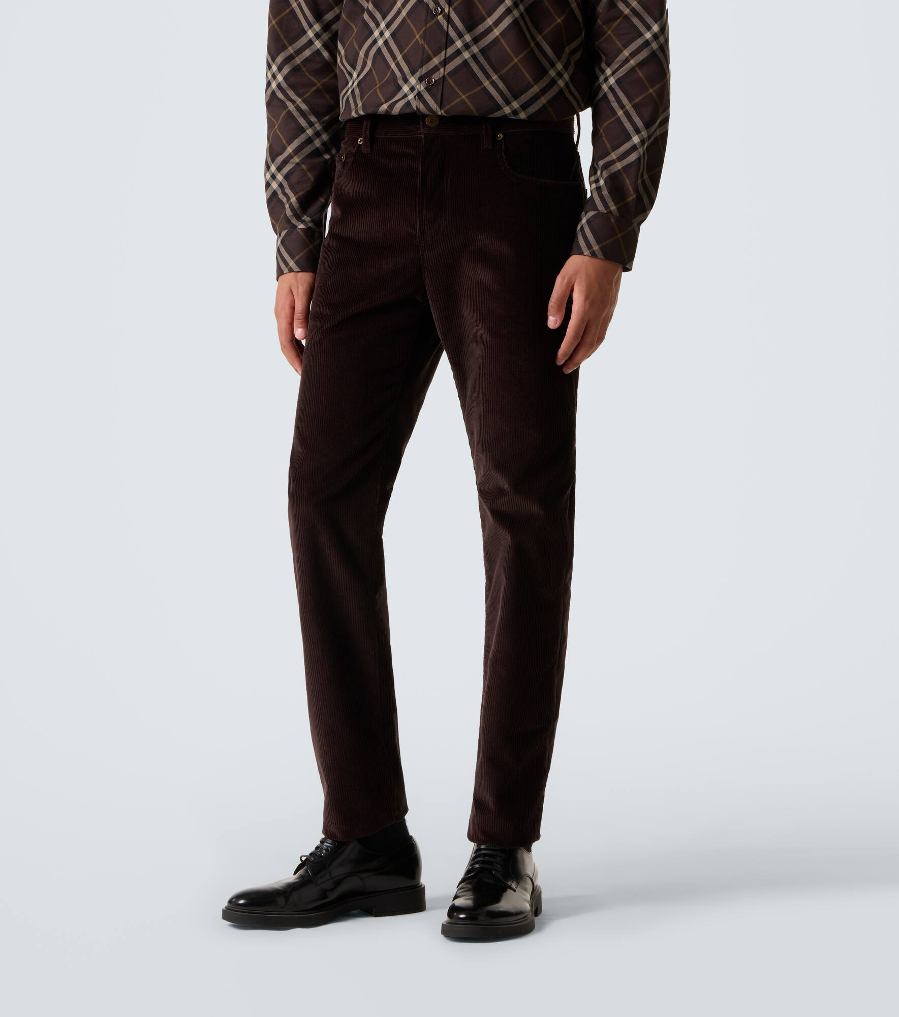 Cotton corduroy pants - 3