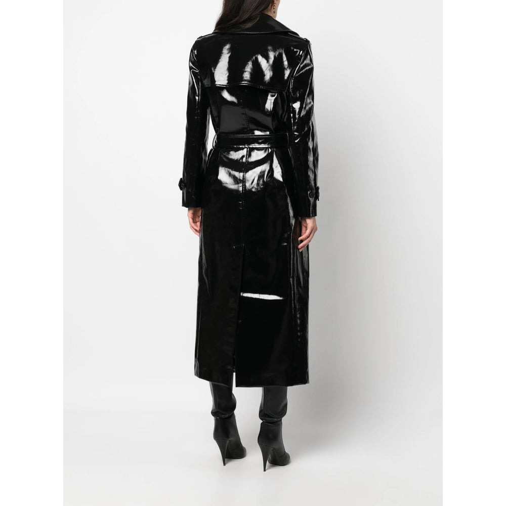 Saint Laurent Black Coats - Double Breasted & Peacoats Women - 2