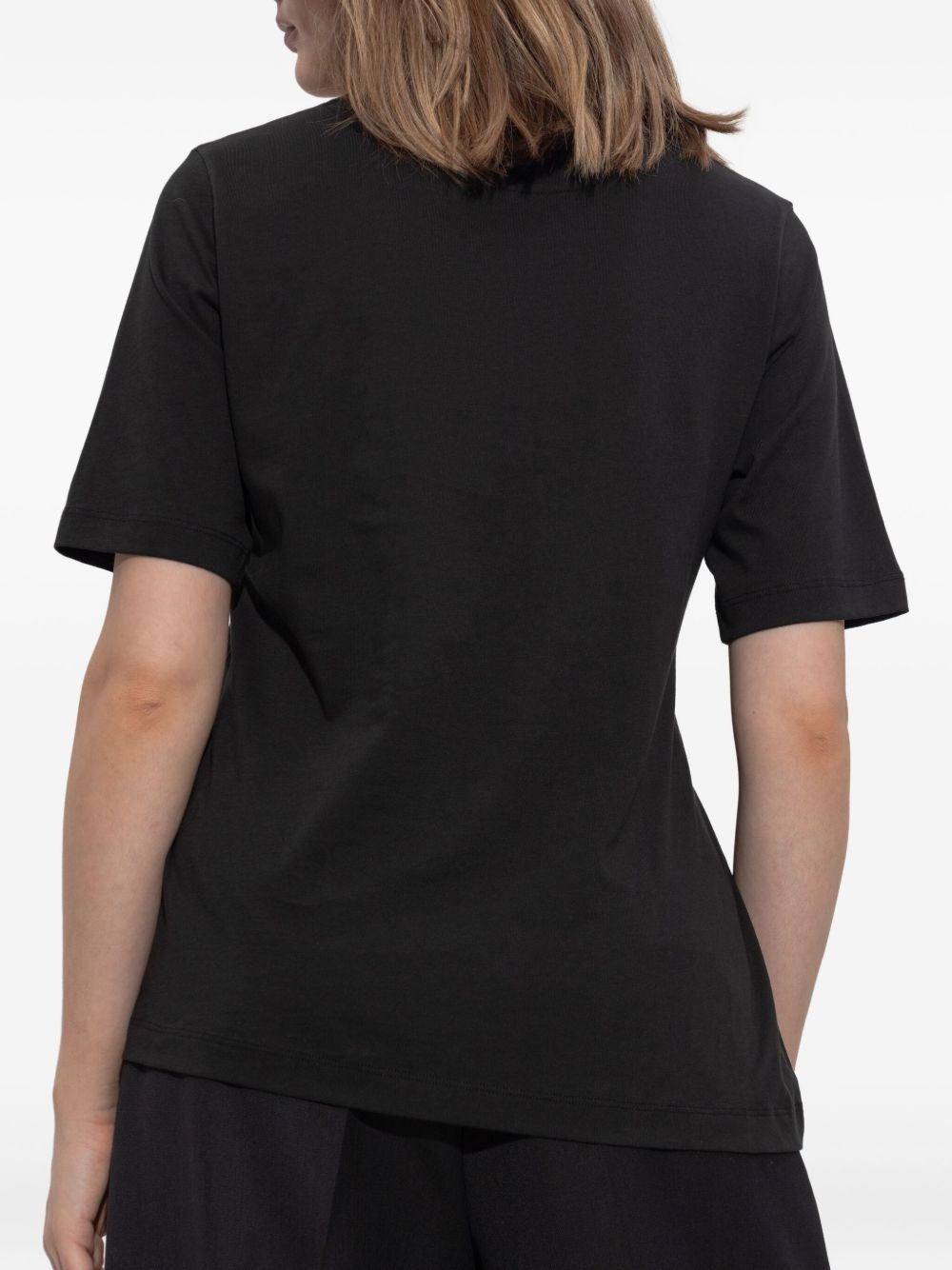 safety-pin detail T-shirt - 4