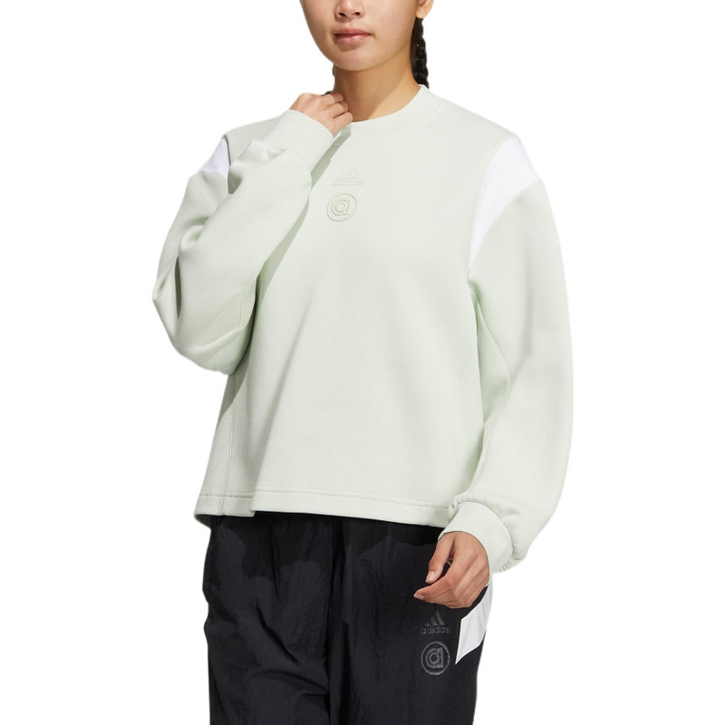 adidas (WMNS) adidas Sport Performance Sweaters 'Olive Green' HR8158 outlook