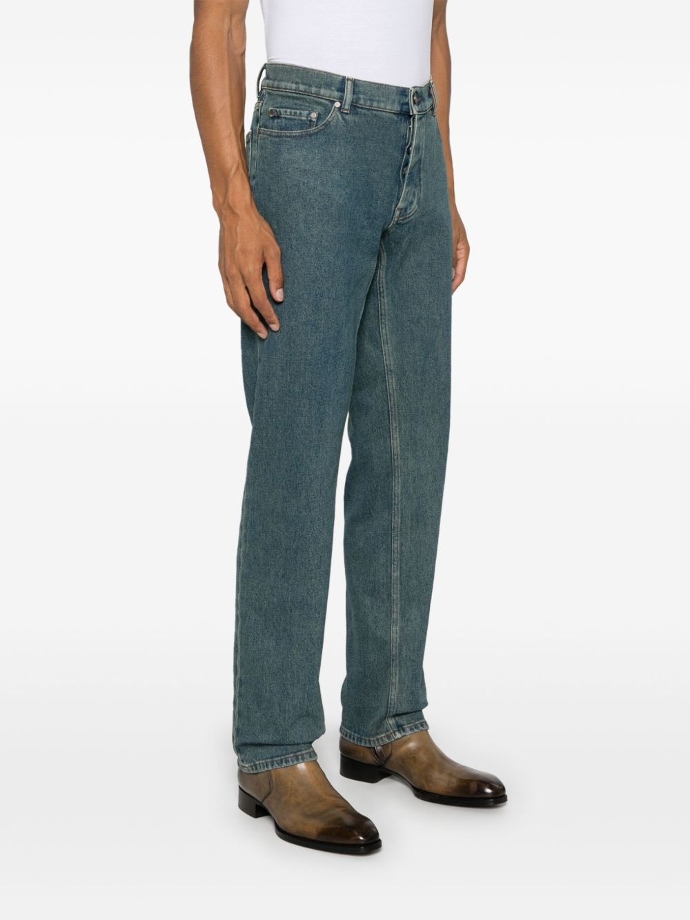 straight-leg jeans - 3