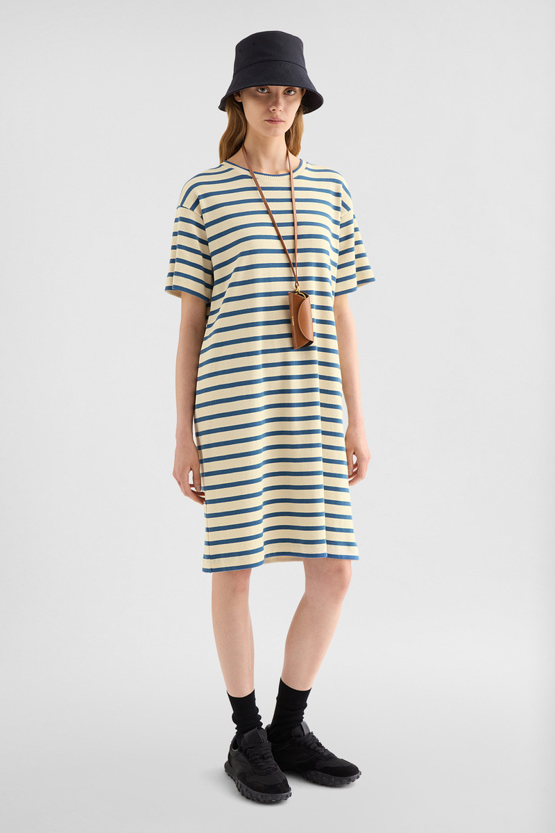 Cotton Crew-Neck Dress 3