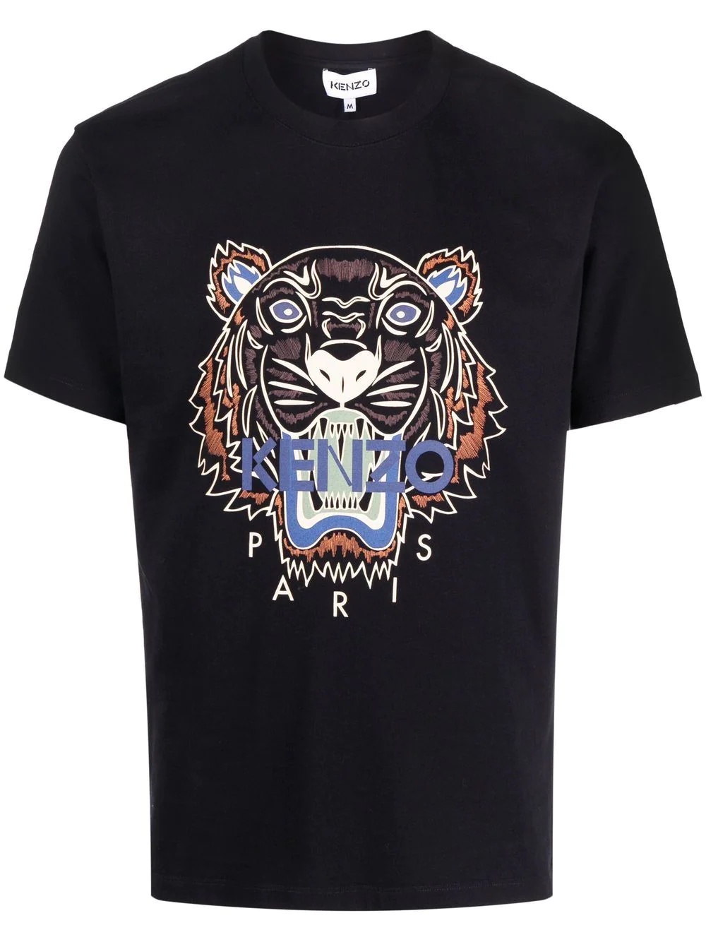 Tiger Head motif T-shirt - 1