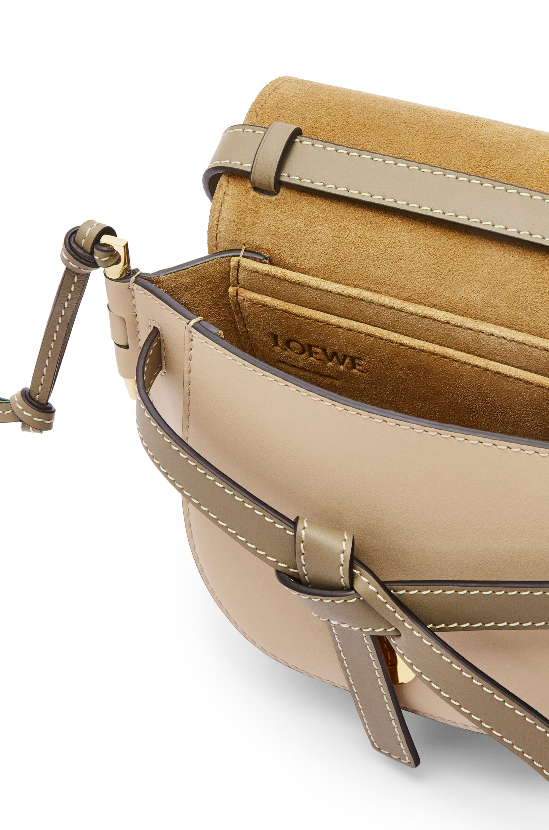 Mini Gate Dual bag in soft calfskin - 7