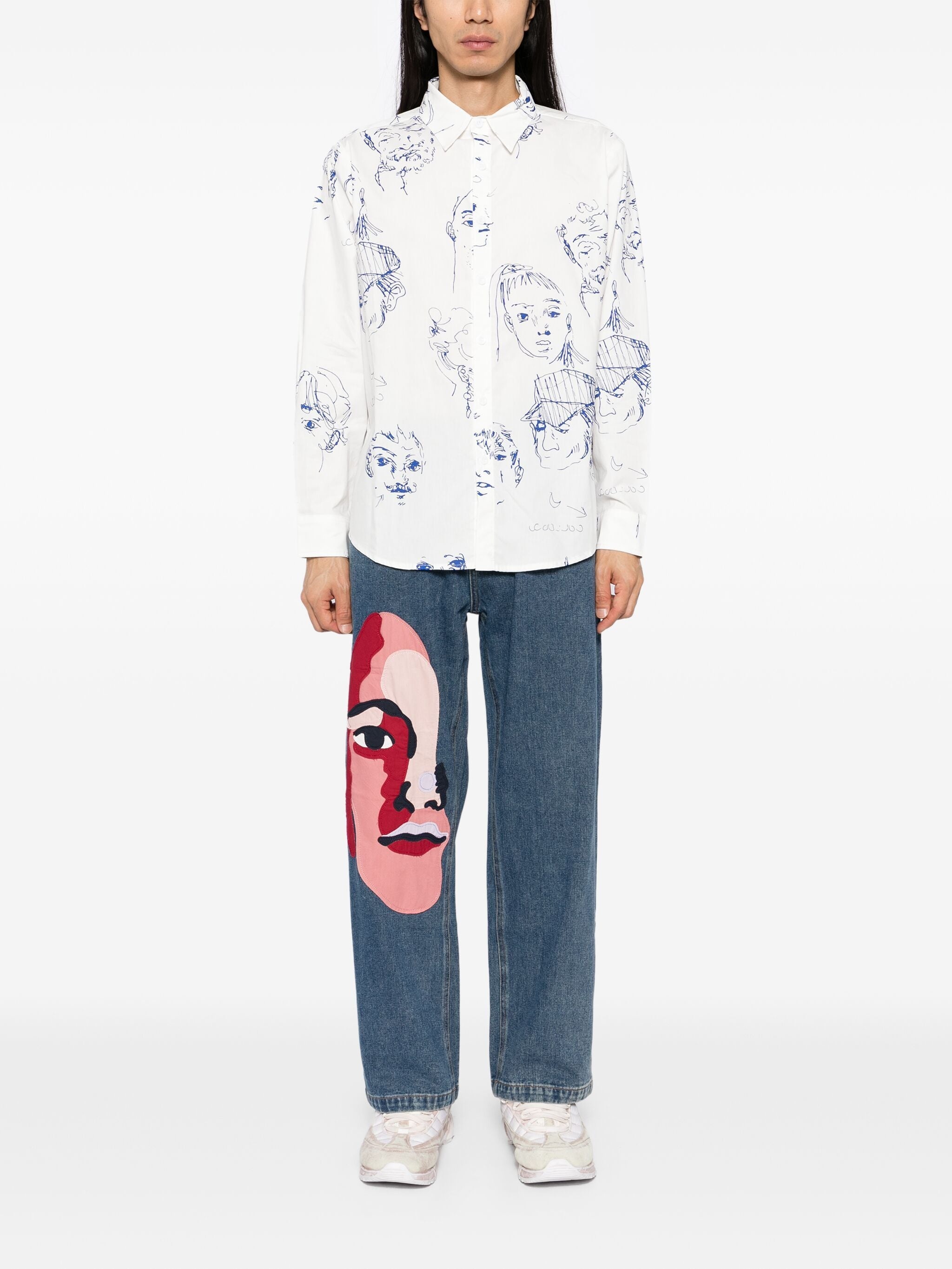 FACE STRAIGHT LEG JEANS - 2