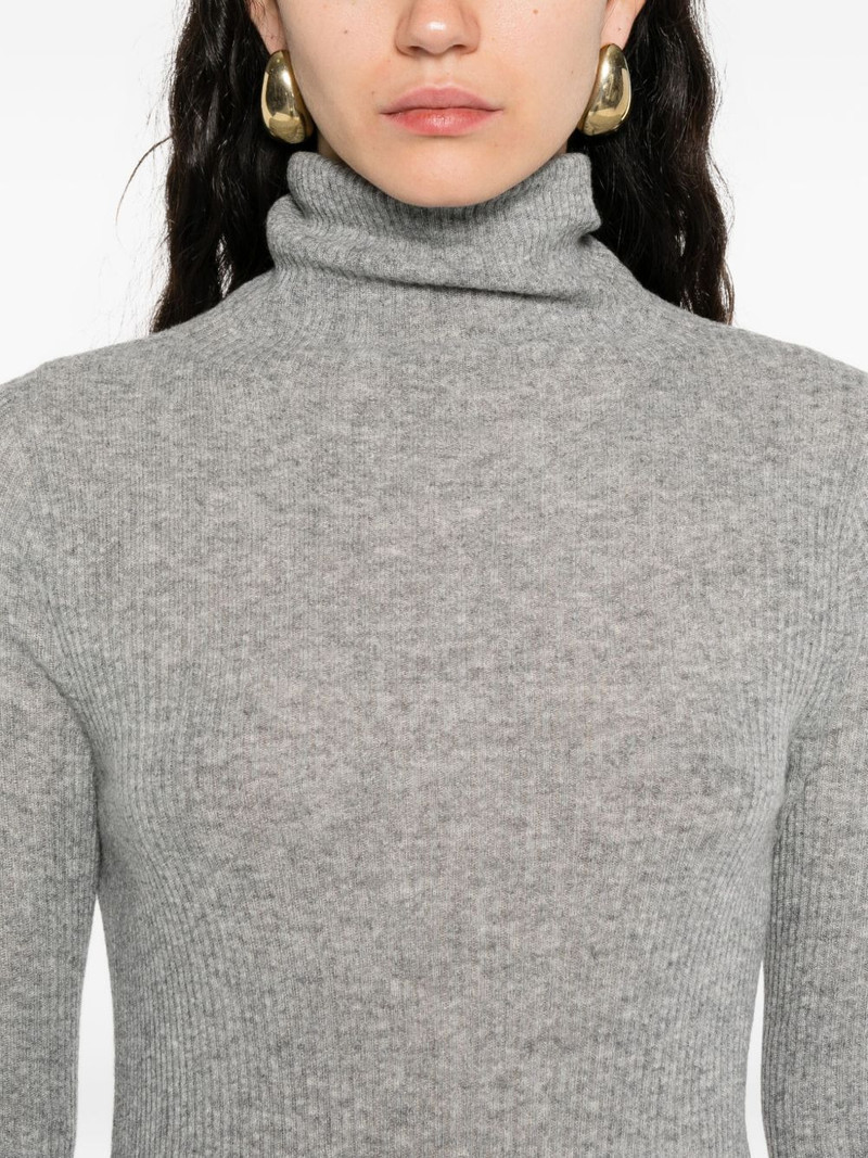 ribbed turtleneck sweater 5