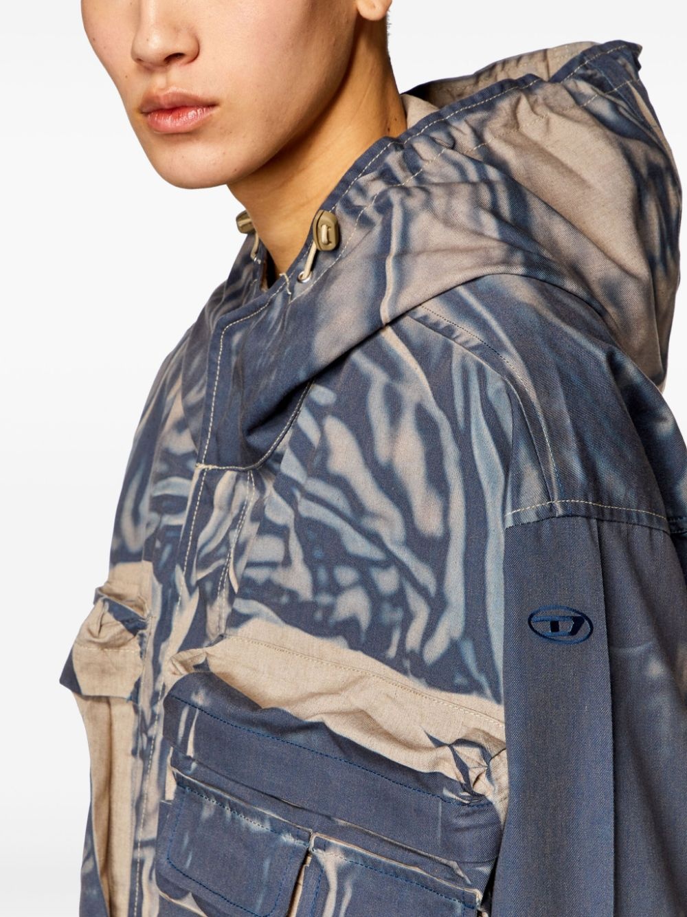 J-Cadmus creased-effect cargo jacket - 5