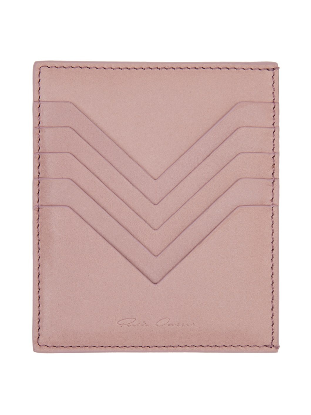 Pink Square Card Holder - 1