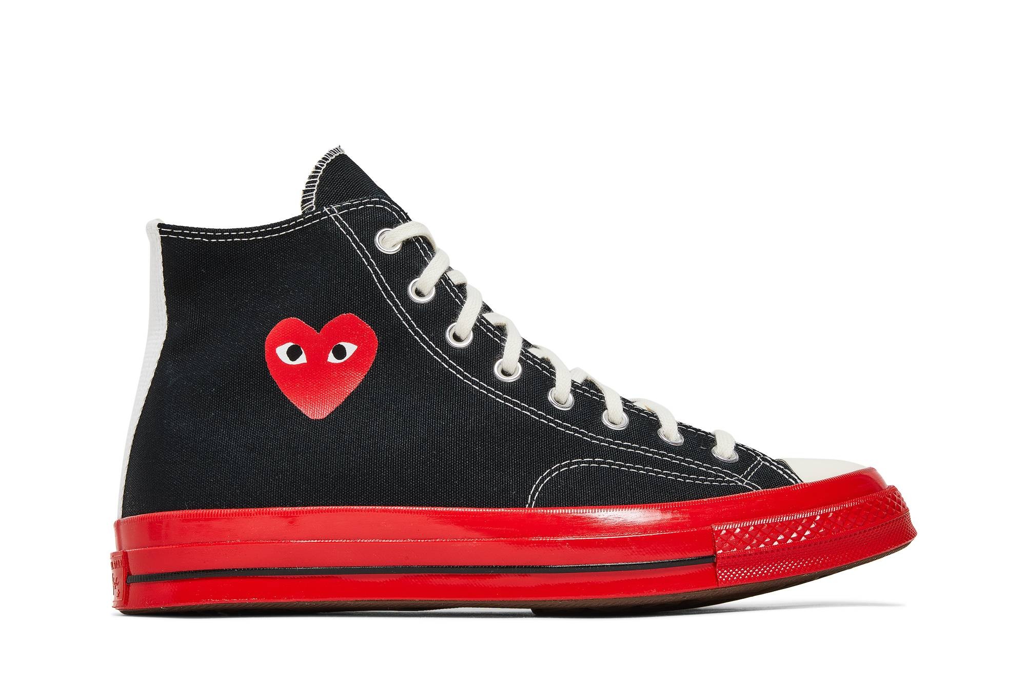 Comme des Garçons Play x Chuck 70 High 'Black Red' - 1