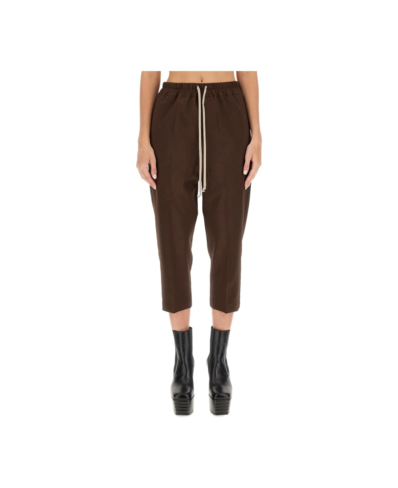Drawstring Astaires Cropped Pants - 1