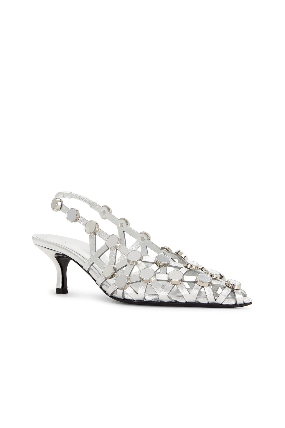 Grid Slingback Pump - 2