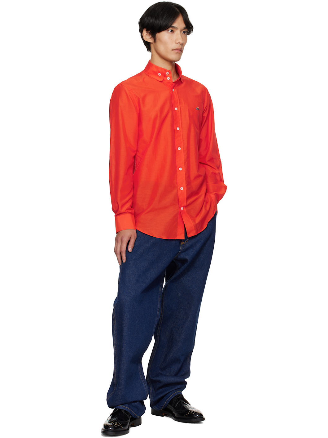 Blue Baggy Jeans - 4
