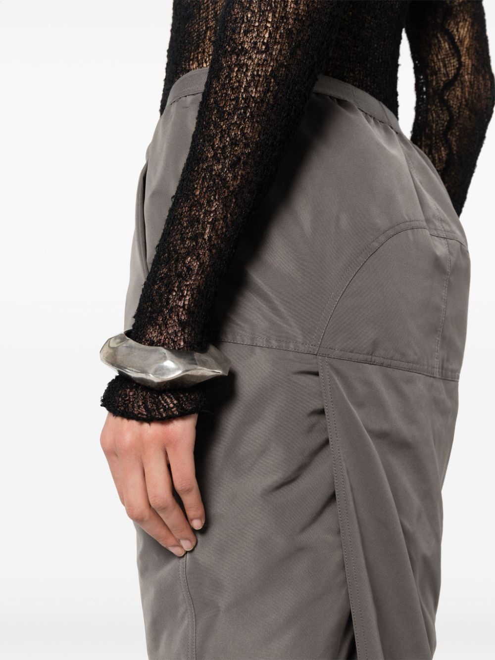 【送料&関税込】Rick Owens pillar Long Skirt RICK OWENS - Women Wool Pillar Long Skirt – Atelier New York