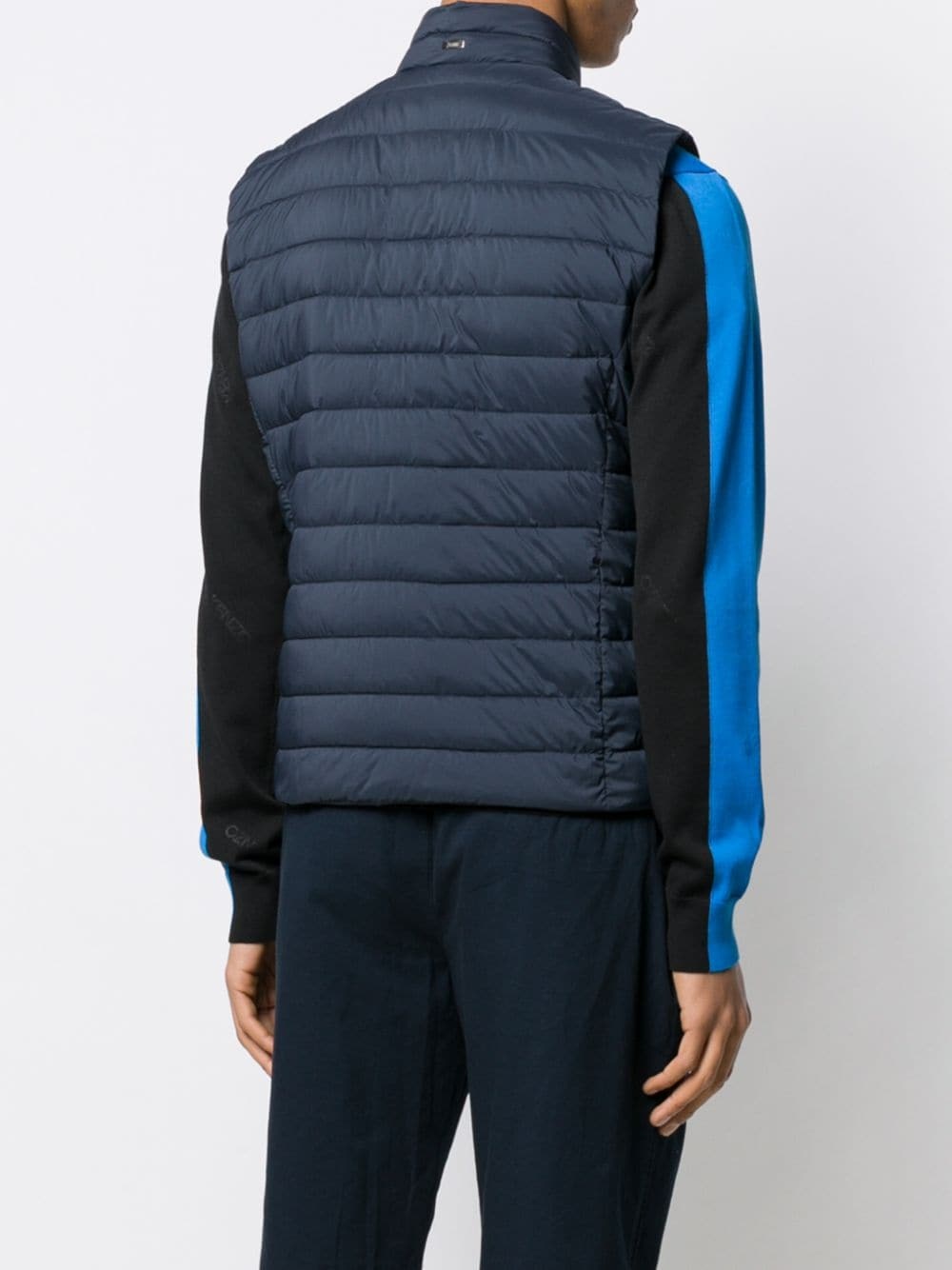 quilted padded vest - 4