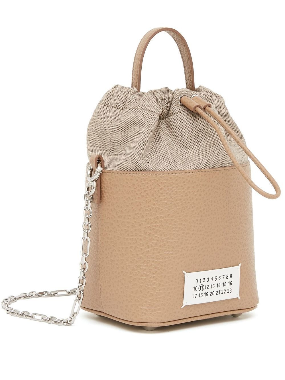 5AC number-patch bucket bag - 4