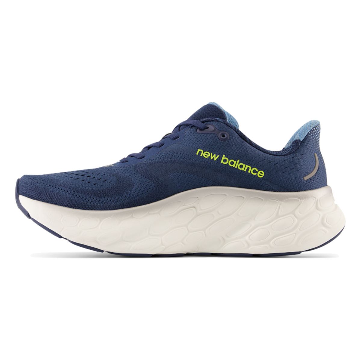 New Balance Fresh Foam X More V4 - Navy - Cosmic Pineapple - Heritage Blue - 2