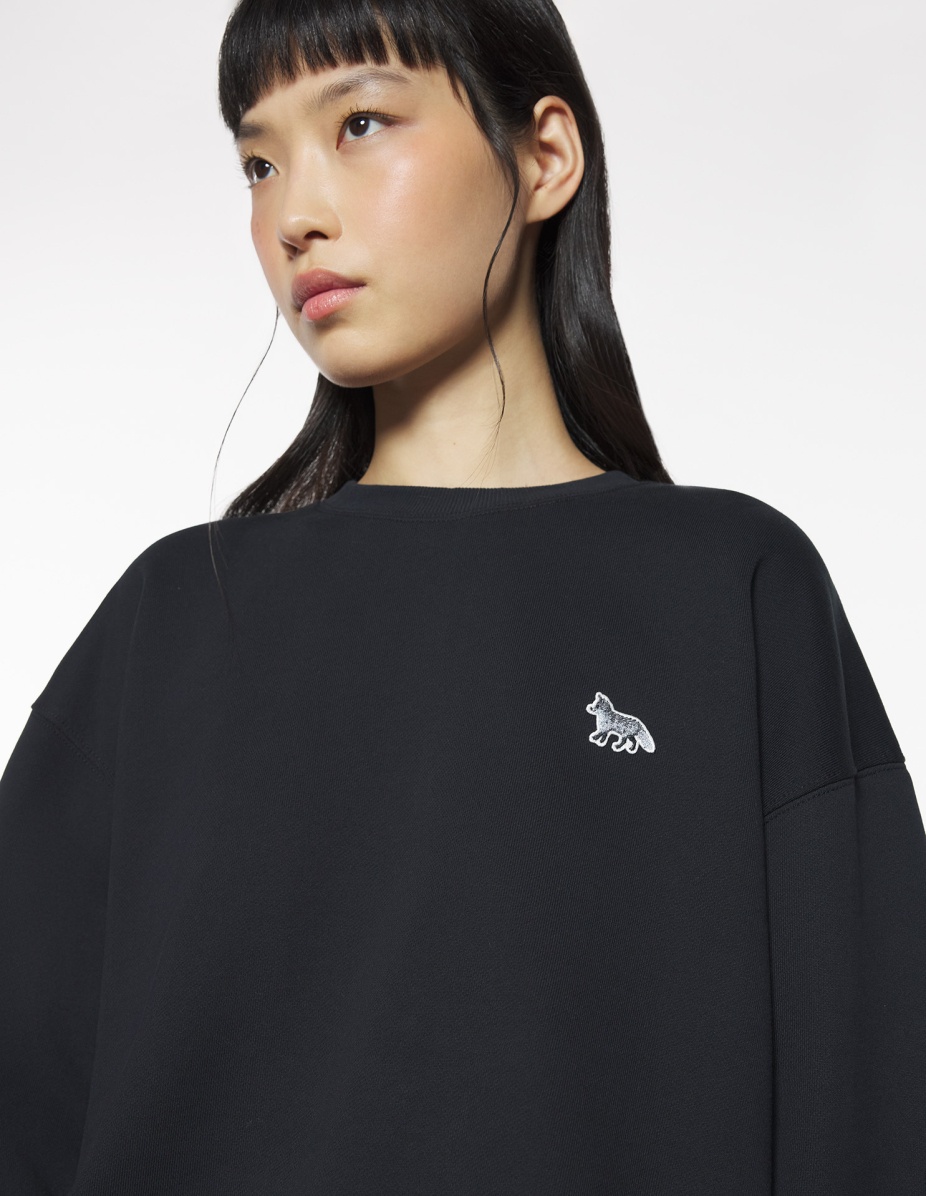 BABY FOX PATCH DRAWSTRING COMFORT SWEATSHIRT - 4
