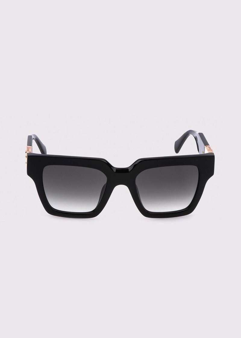 Blumarine ACETATE SUNGLASSES WITH B MONOGRAM METAL LOGO. outlook