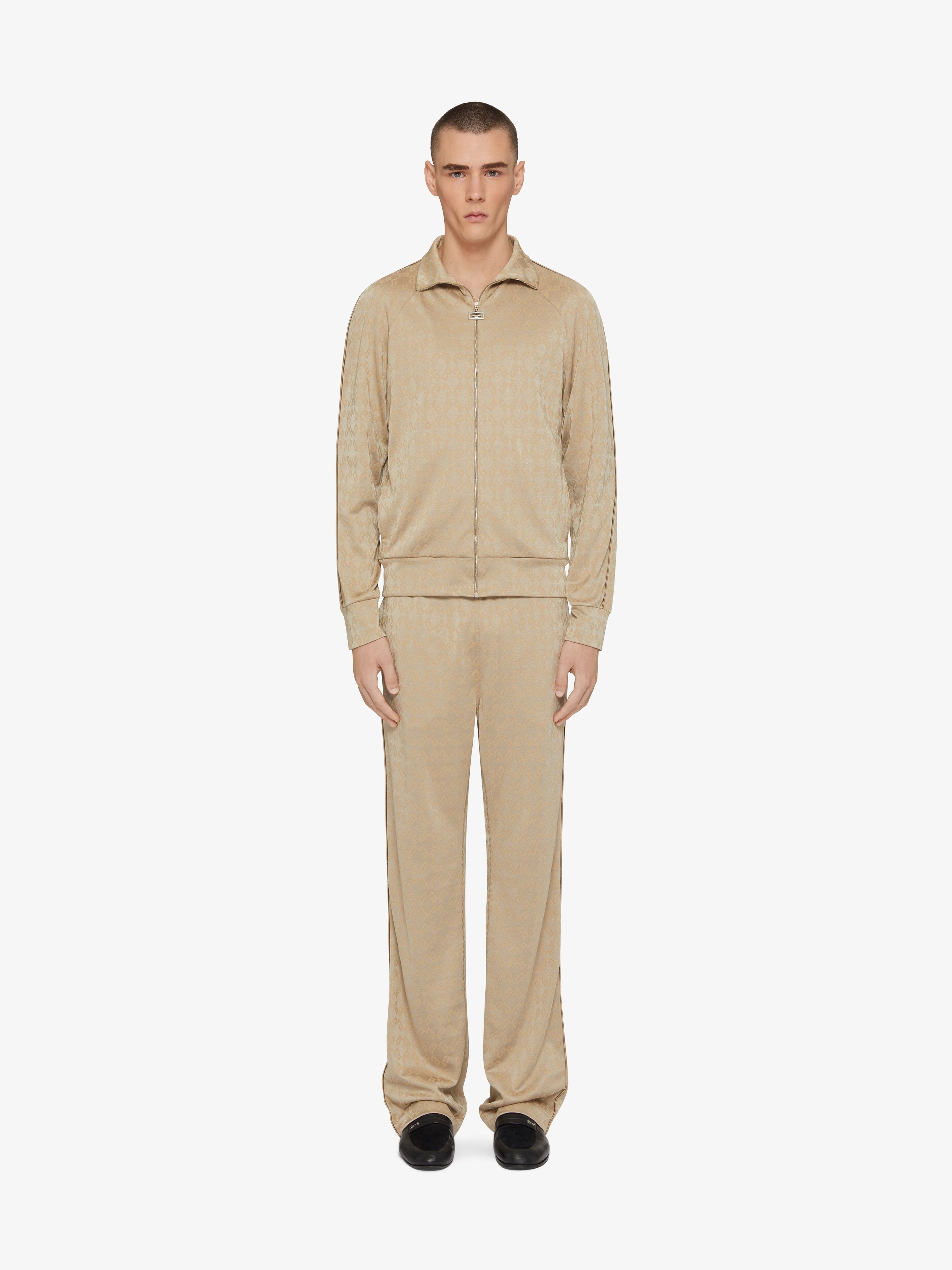 JOGGER PANTS IN SHINY MONOGRAM 72 JACQUARD - 2