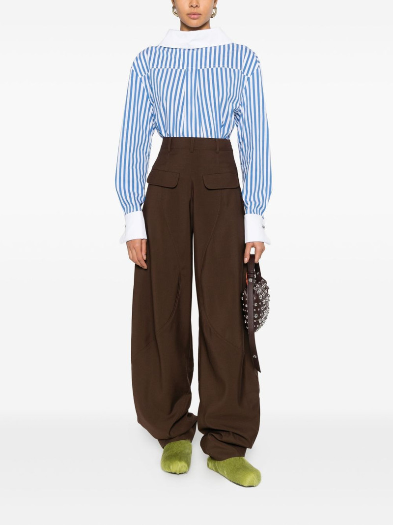 zomer panelled pocket trousers outlook