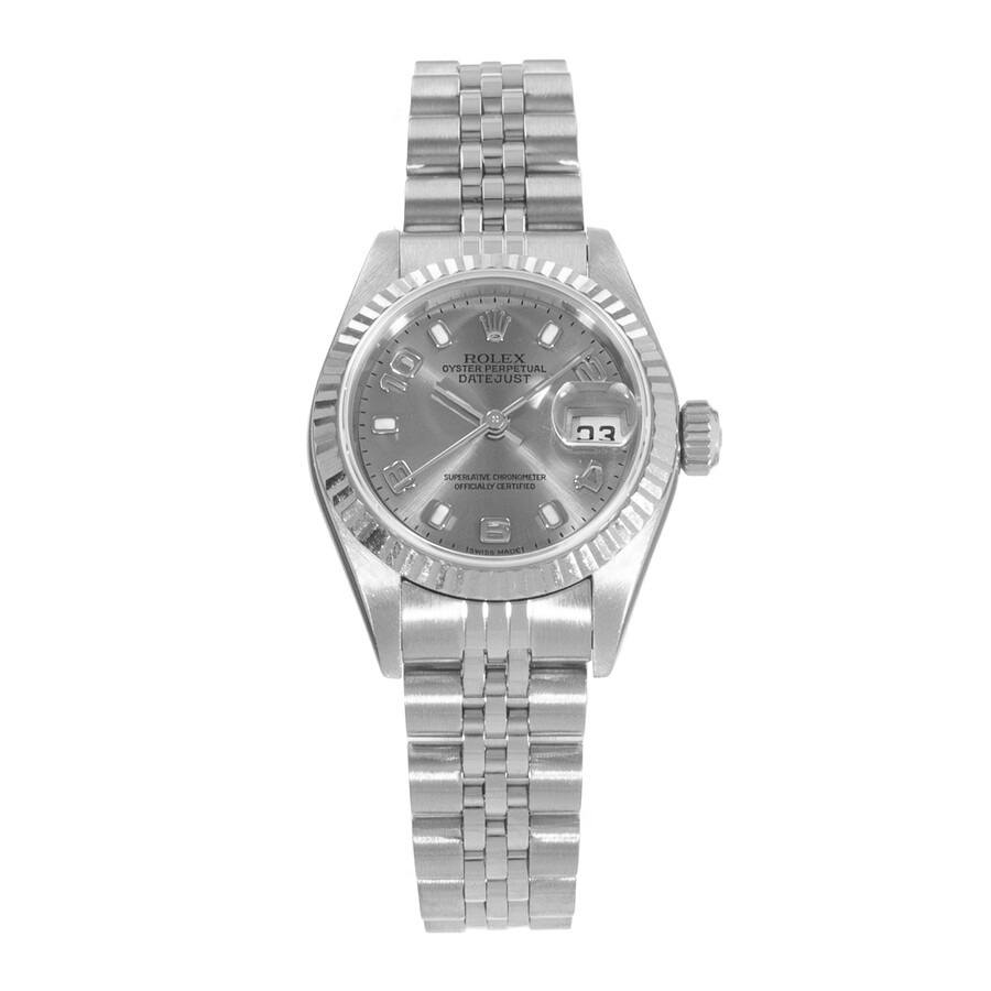 Pre-owned Rolex Datejust 26 Automatic Pink Dial Ladies Watch 79174 PSJ - 2