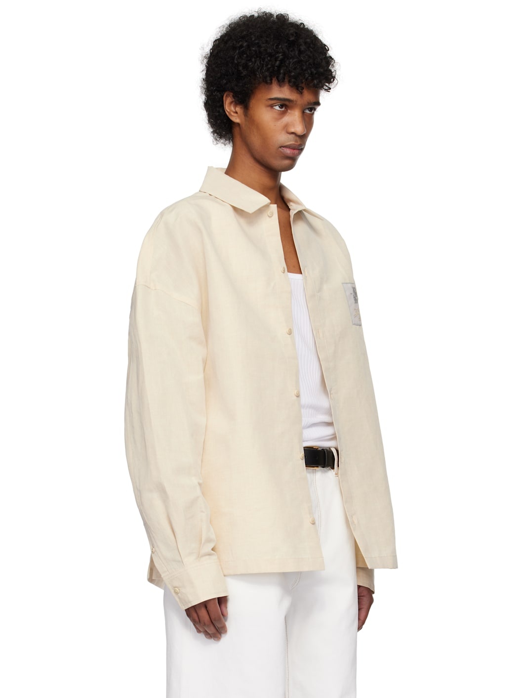 Beige 'La chemise atelier' Shirt - 2
