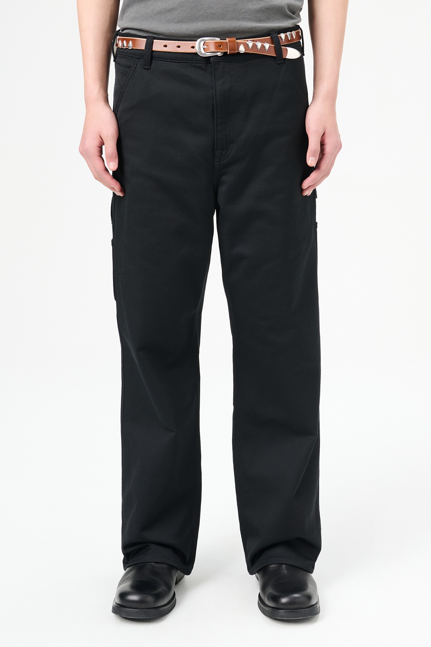 Joiner Trouser Construction Black Twill - 3