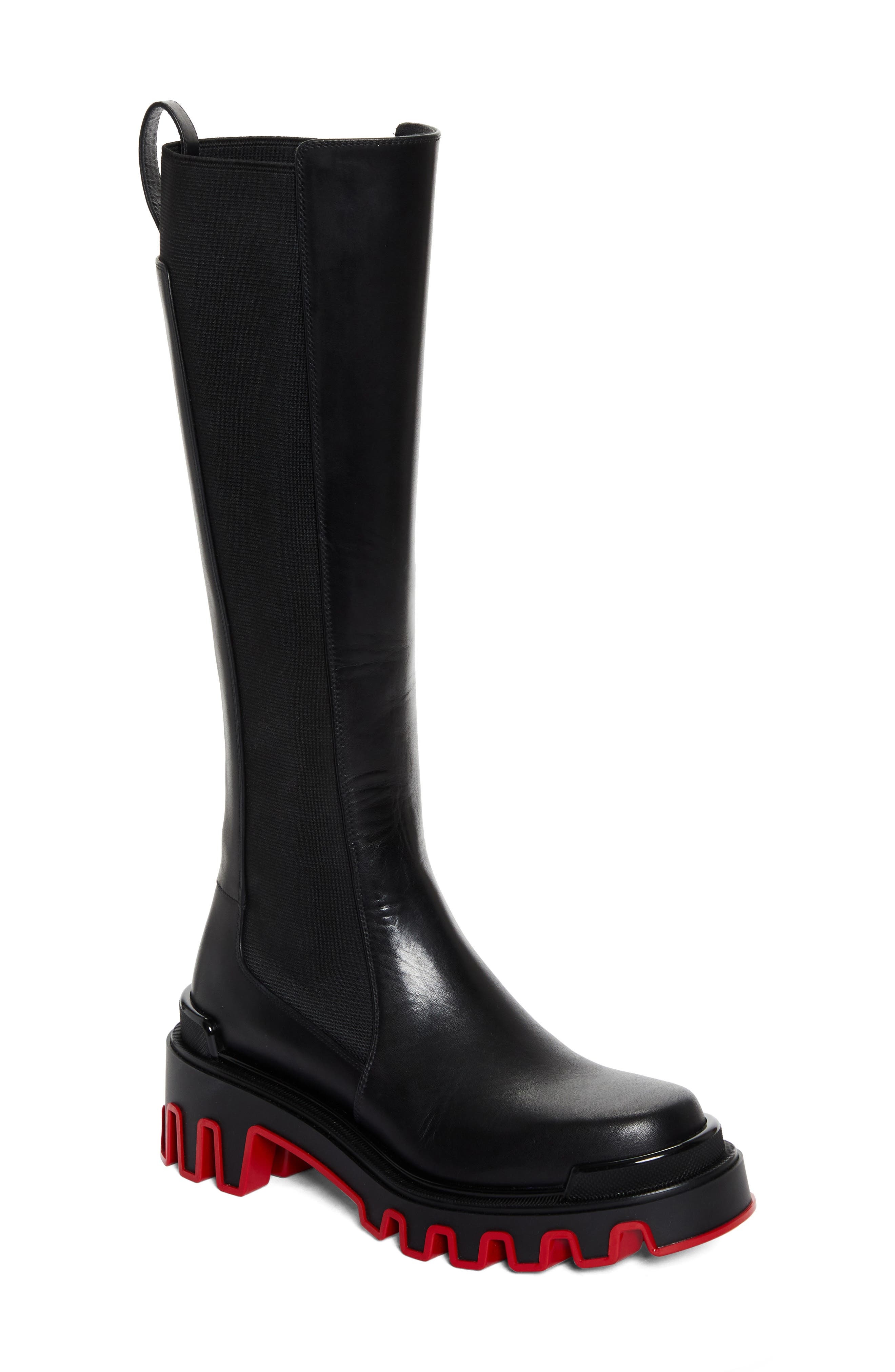 Christian Louboutin Marchacroche Dune Platform Boot in Black at Nordstrom - 1