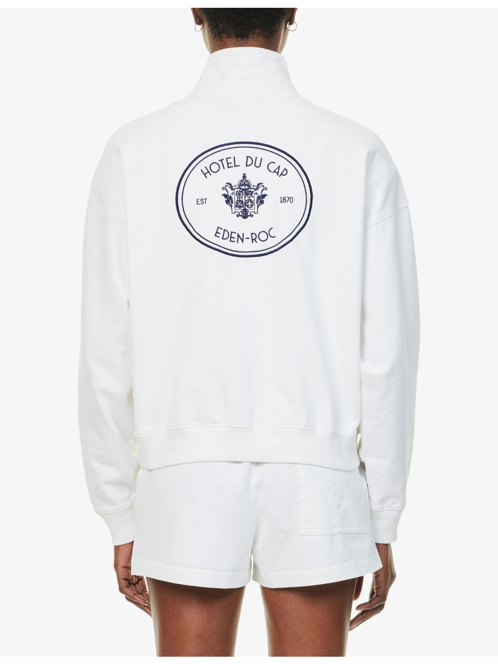 Eden Crest Quarter-Zip Cotton Sweatshirt - 4