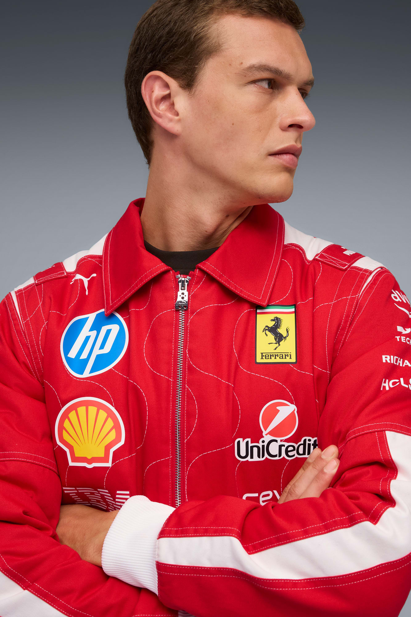 Scuderia Ferrari HP Team Monza Racing Jacket Men - 4