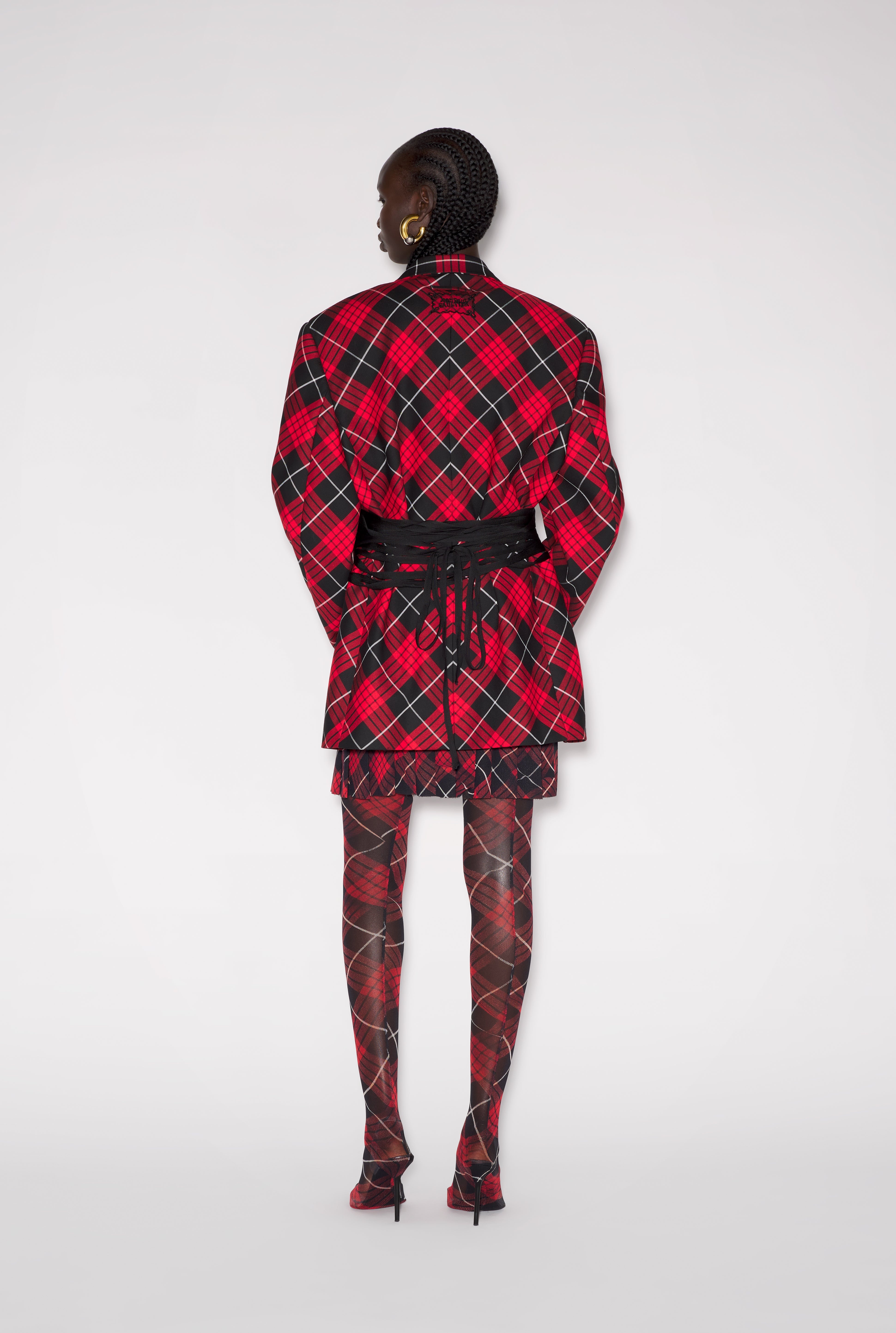 THE RED TARTAN SUIT JACKET - 2