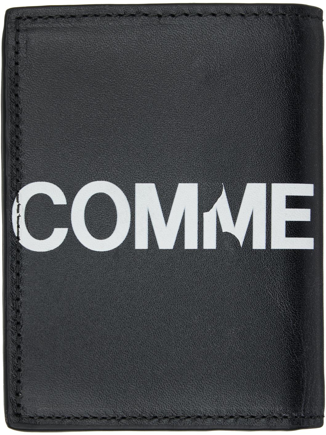 Black Huge Logo Group Wallet - 2