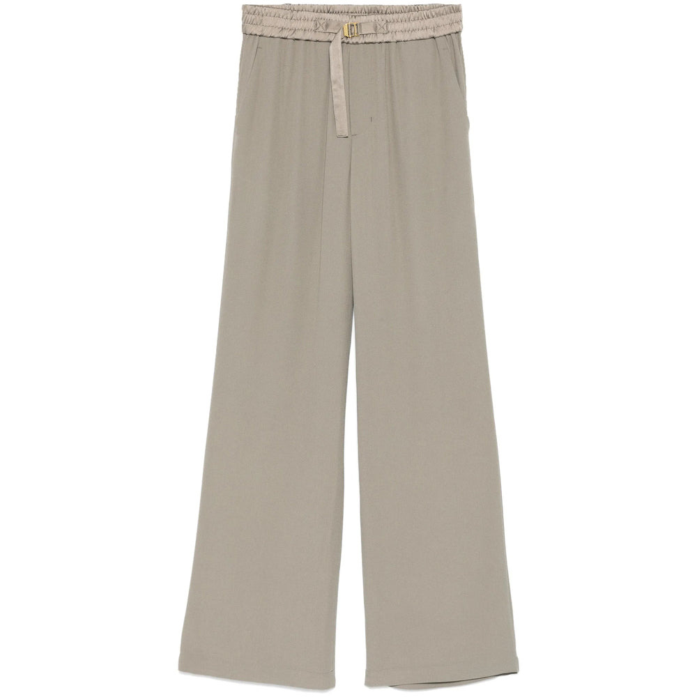 Ami Paris Neutrals Trousers - Palazzo Pants Women - 1