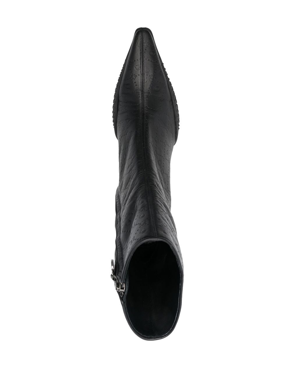 leather ankle boots - 4