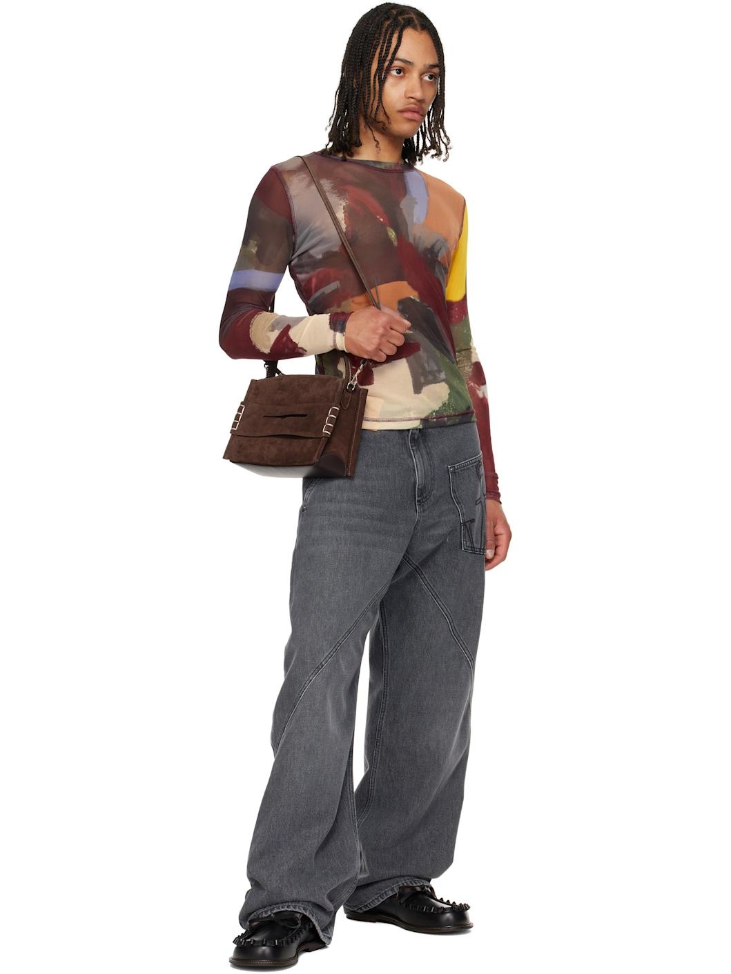 Brown Loafer Bag - 4