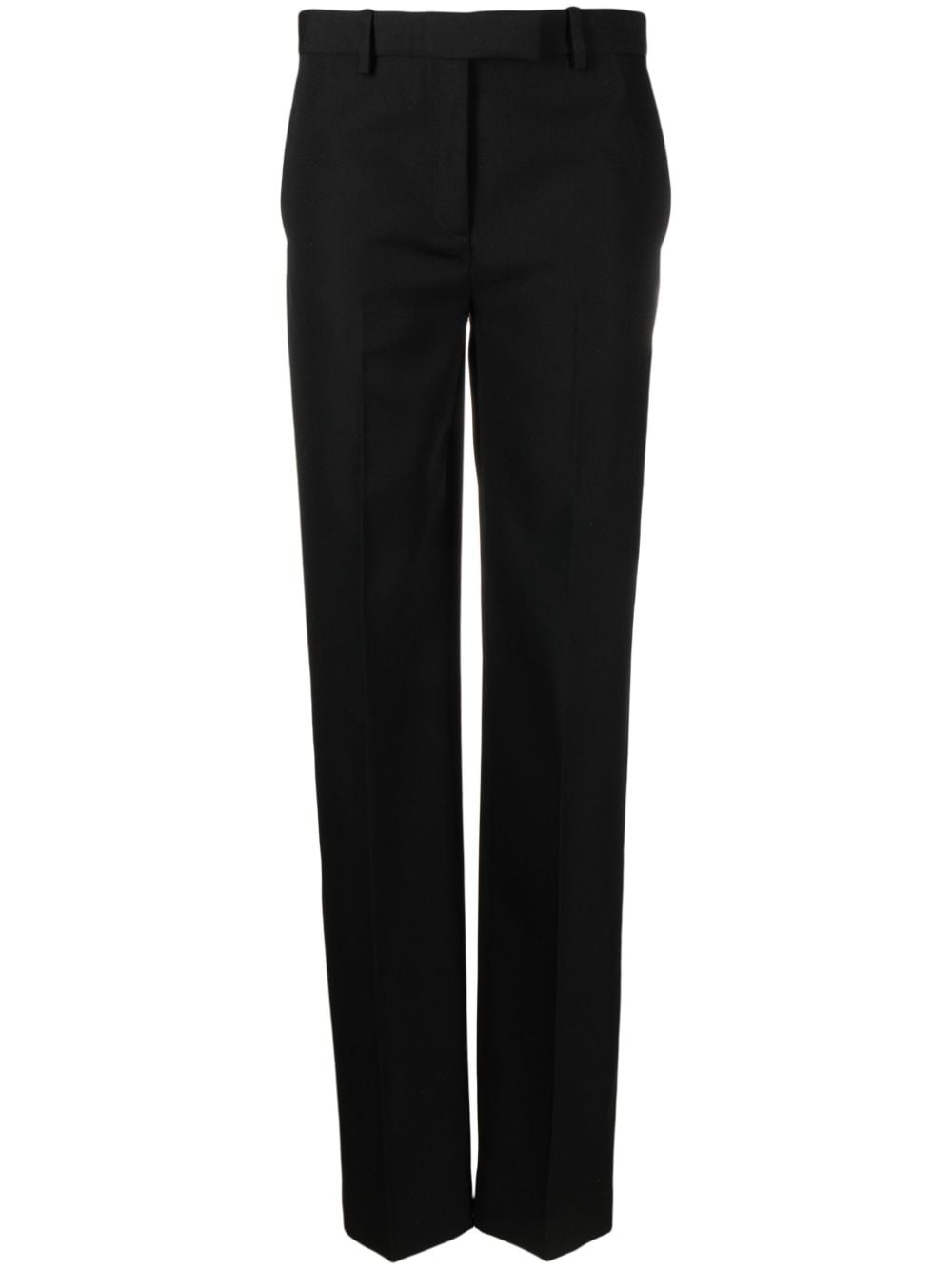 virgin-wool tailored trousers - 1
