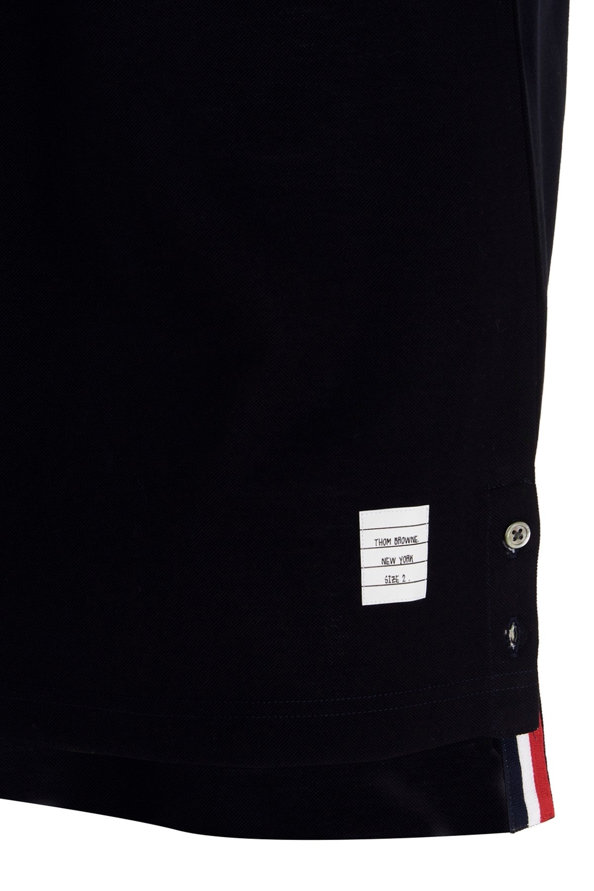 Tシャツ・カットソー THOM BROWNE SS25 'RWB' polo shirt (FKP119AY5502 100) org.jpg