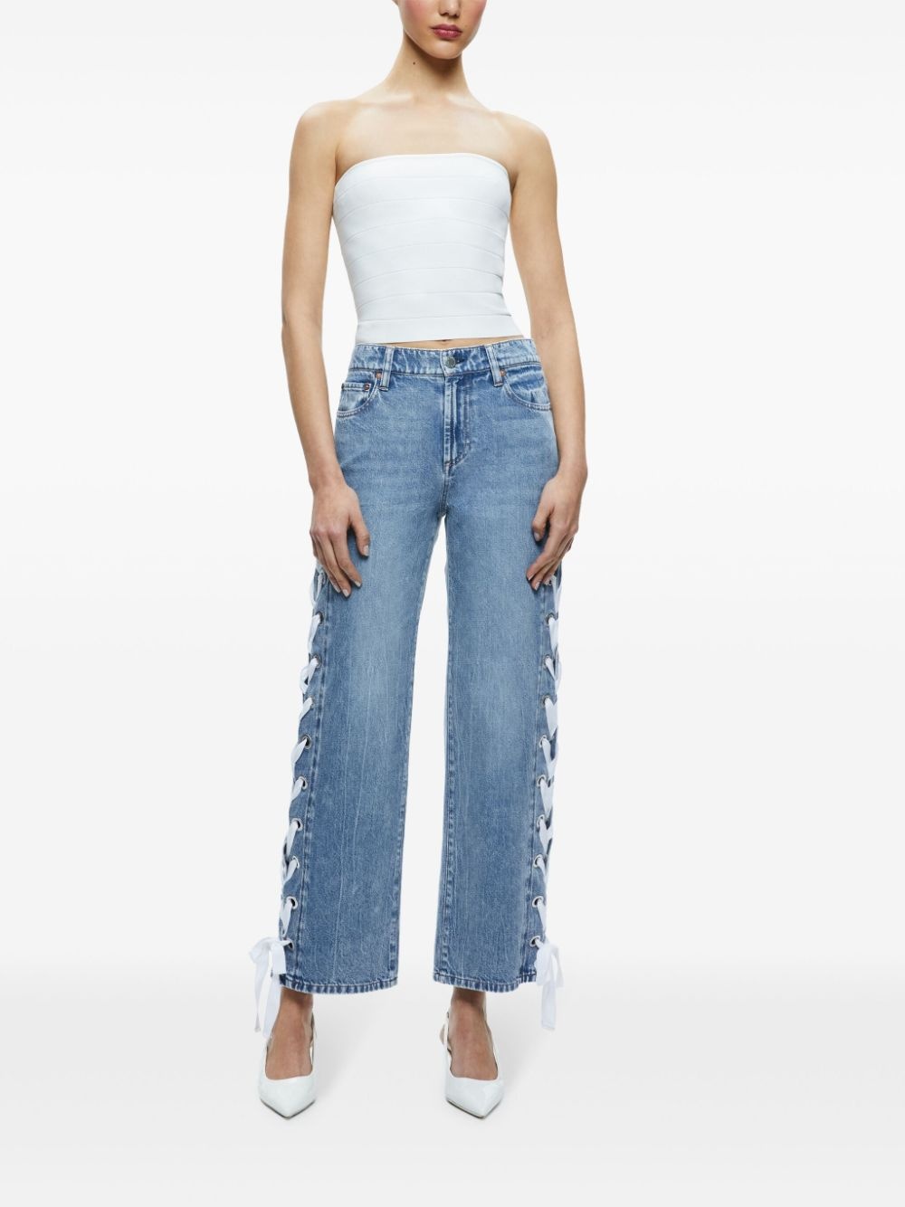 Reita mid-rise jeans - 3