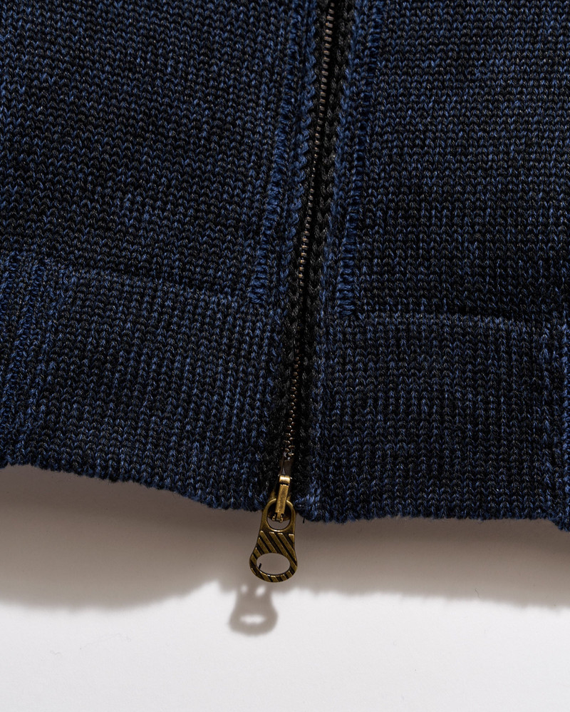 Linen Sweater Track Jacket 4