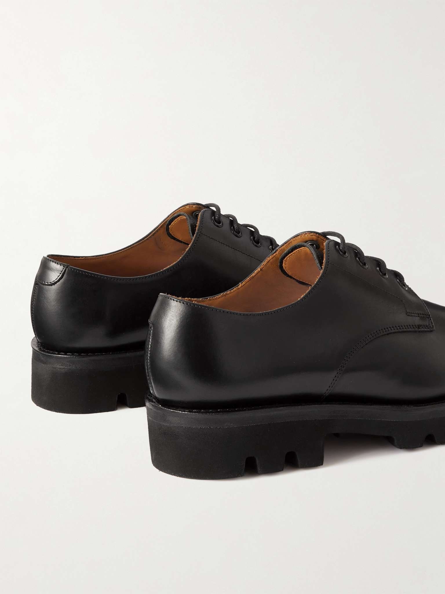 Landon Leather Derby Shoes - 5