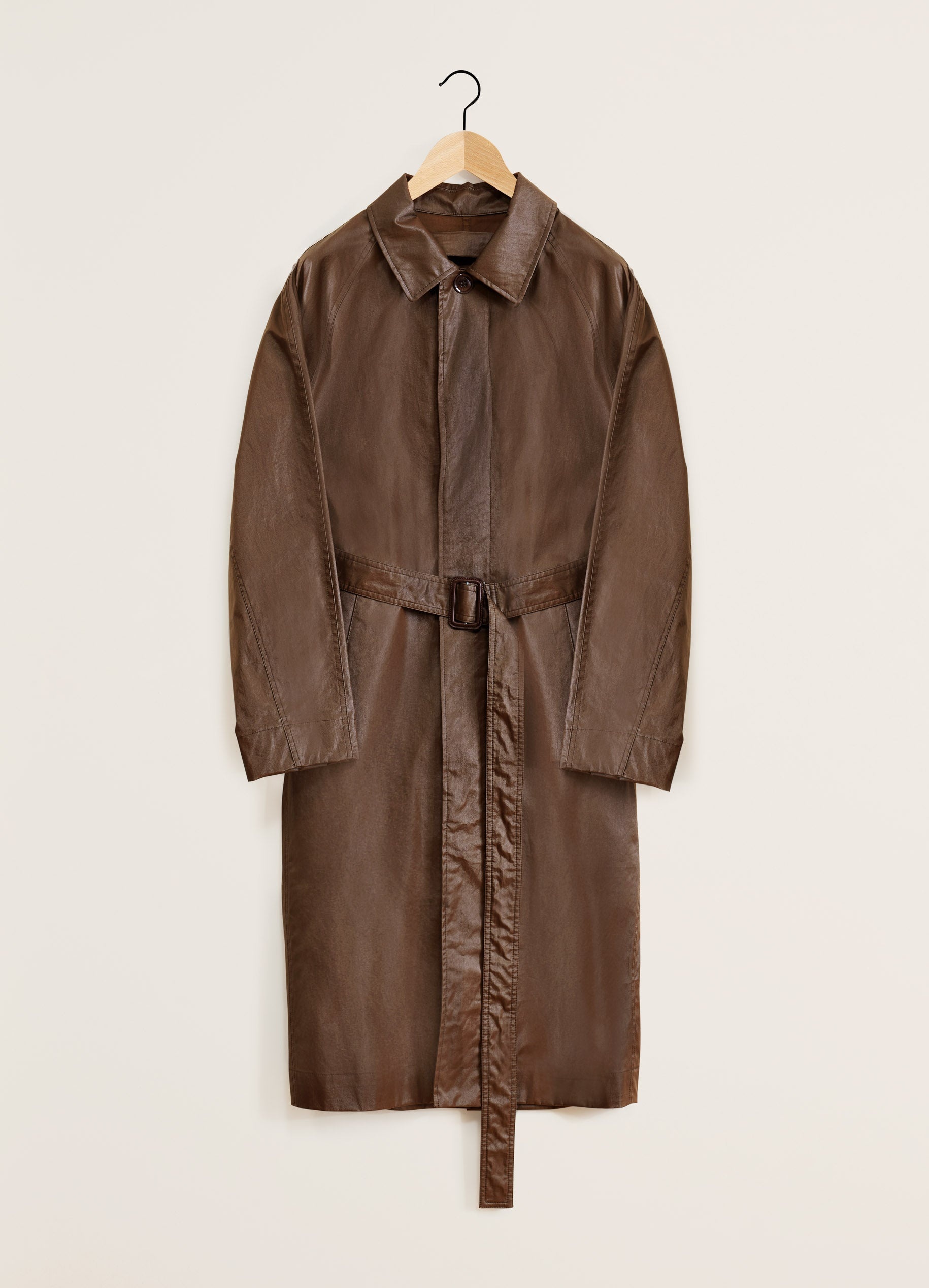 BELTED RAINCOAT - 1