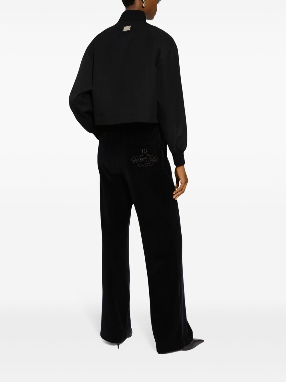 buttoned long sleeve winbreaker - 4