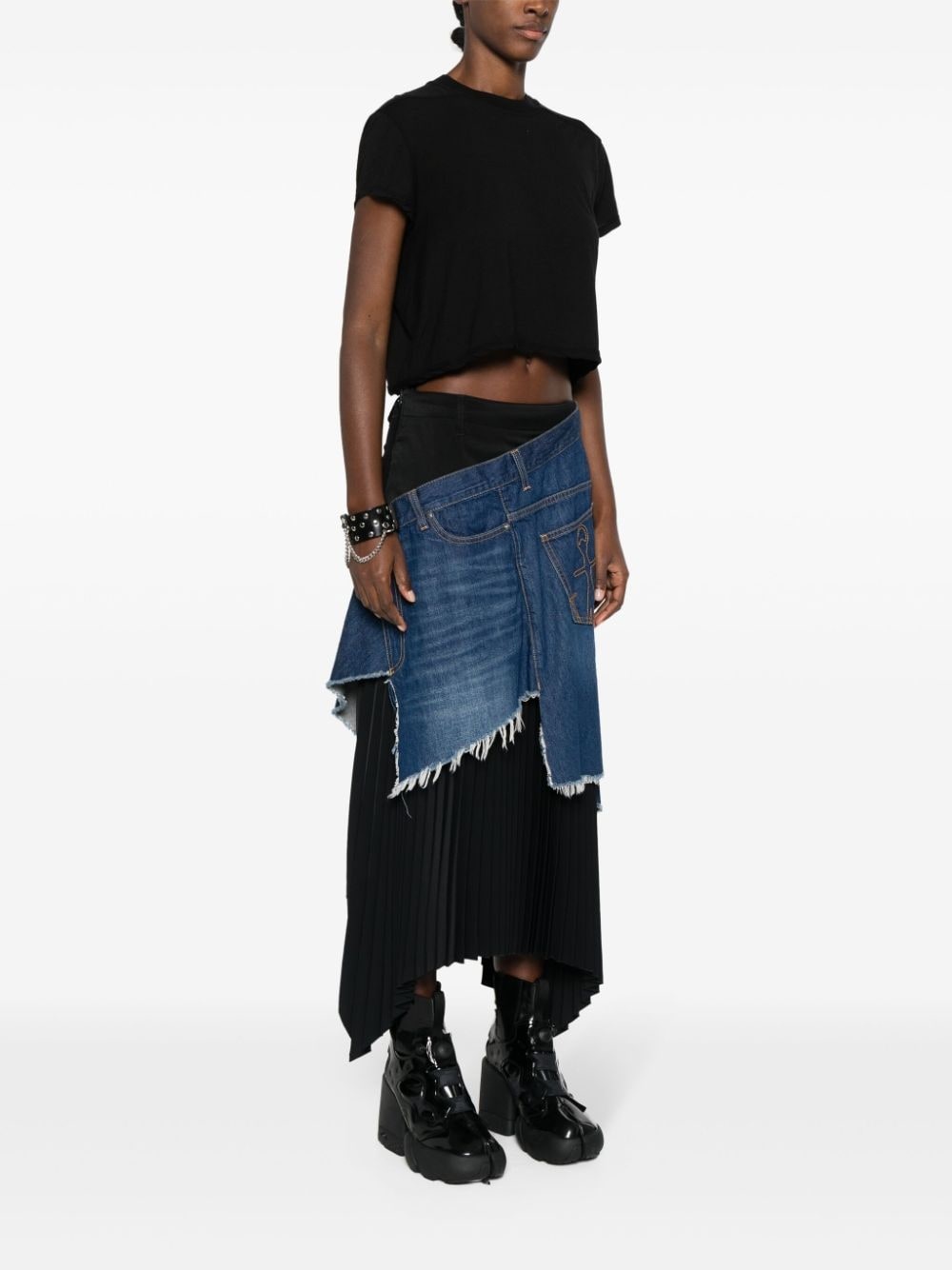 Level T cropped T-shirt - 3